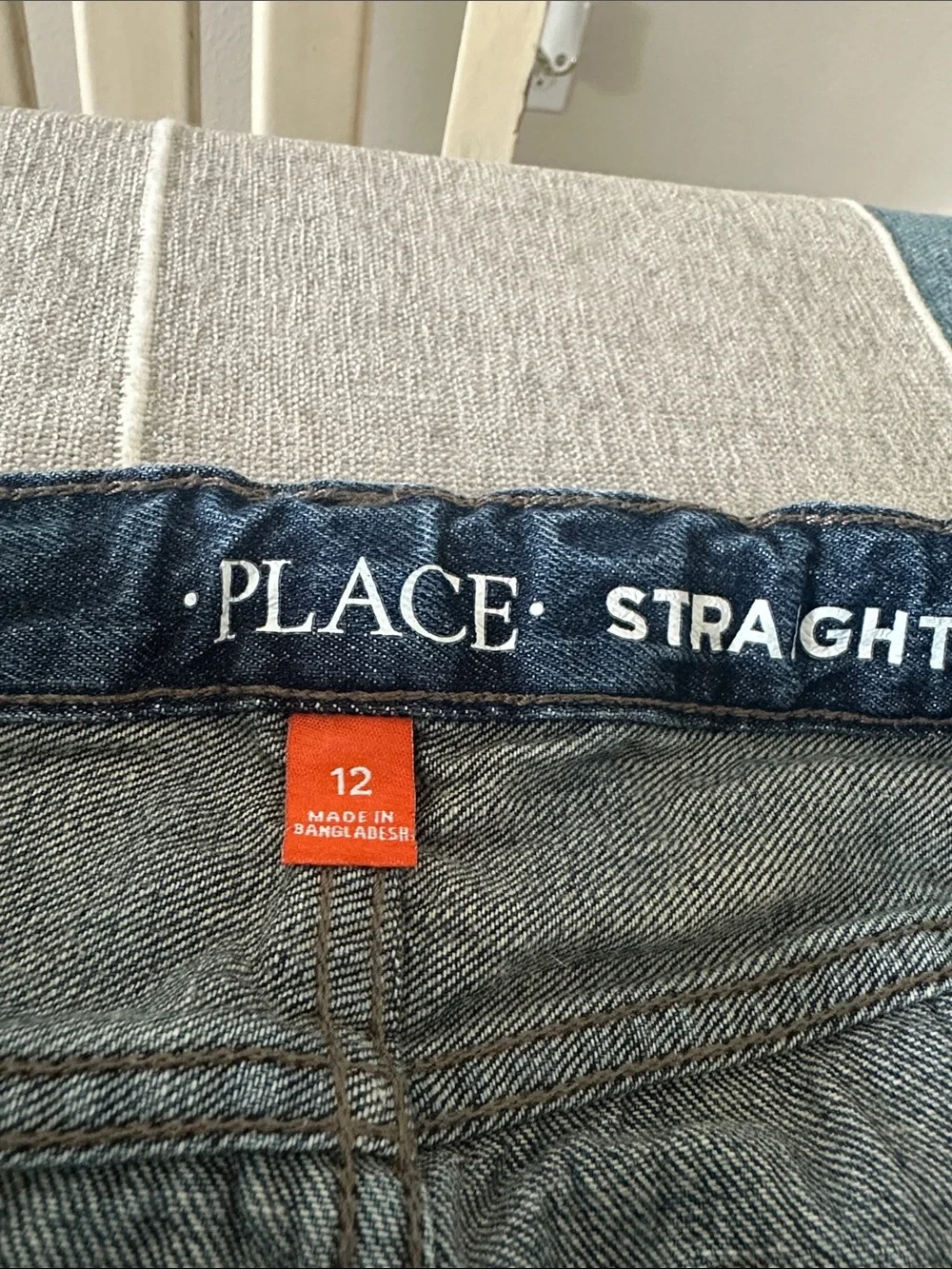 The Children's Place Dark Blue Straight-Leg Kids Jeans